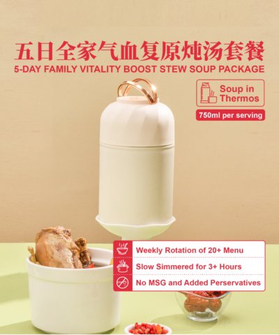 5 day family vitality boost stew soup package [standard container]